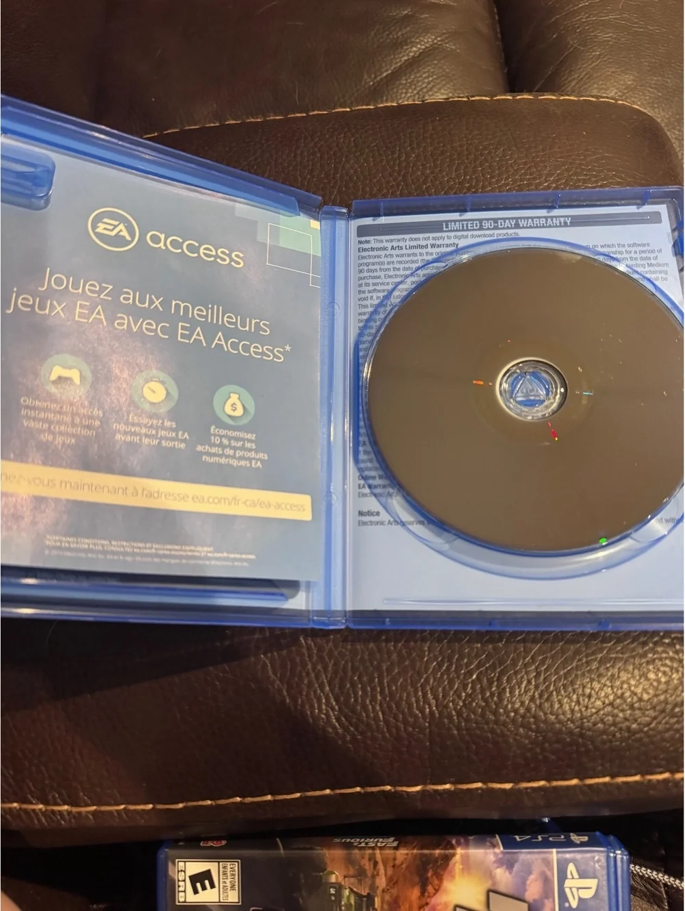 Star Wars Jedi Fallen Order PS4 PlayStation 4 Disc Case & Insert Untested